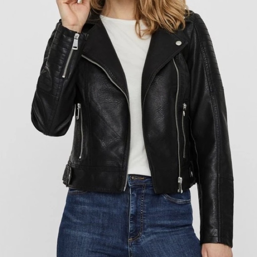 NWT! - Vero Moda | Kerri Biker Faux Leather Jacket